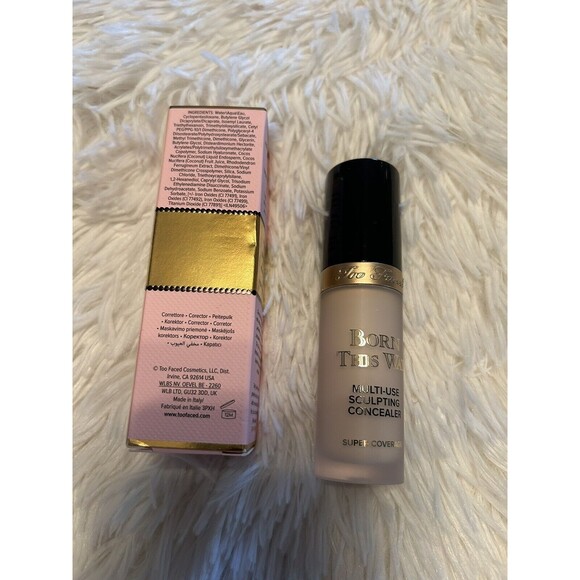 New TOO FACED Cloud Born this way Multi Use Sculpting Concealer 0.45 fl oz - Picture 2 of 4